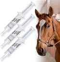 Ramard Total Calm and Focus for Horses Supplement - Magneesium & Calming Formula for Horse Show, Training, Performance Mental Alertness Without Drowsiness, Show Safe, Equine Supplies 1oz Syringe 3Packs