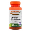 E-vitamiin kui dl-tokoferüülatsetaat ja d-alfa-tokoferool Plus Selenium, antioksüdandi lisand, immuunsüsteemi tugi, toetab tervislikku nahka, gluteenivaba, mitte-GMO, 90 pehmet geeli, mis on valmistatud USA-s
