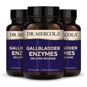 Dr. Mercola Gallbladder Ensüümid - sapipõie ja seedetrakti tervisetoetus - sisaldab pankrease proteaasi, amülaasi ja lipaasi - mitte-GMO, gluteenivaba ja sojavaba - 90 hilinenud vabastamiskapslit (90 serveerimist)