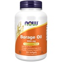 NOW Foods Supplements, Borage Oil 1000 mg koos 240mg GLA (Gamma linoleenhape), 120 Softgels