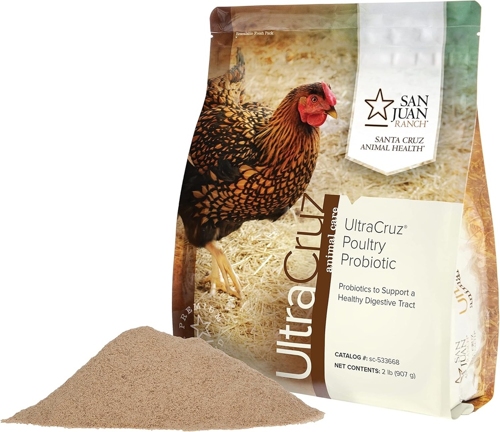 UltraCruz kodulindude probiootikum; 2 lb, pruun
