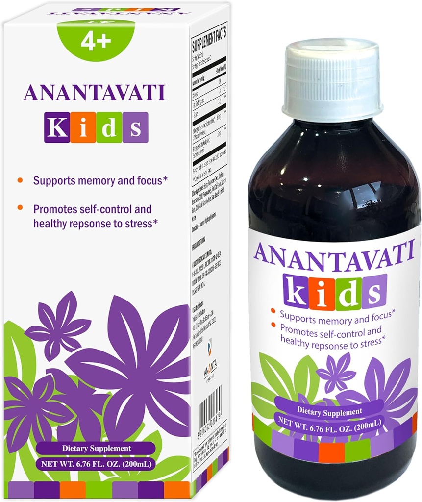 ANANTAVATI Kids - Taimne lisand rahulikuks ja fookuseks - 6,76 Oz