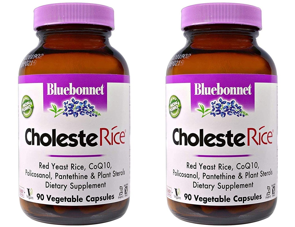 Bluebonnet Nutrition, CholesteRice, 90 Veggie Caps - 2 tk