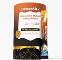 Parem Alt Pure Himalayan Shilajit Caramel Honey Sticks koos orgaanilise mesi | Lihtne tarbida Shilajit| 30 pulgad energia suurendamiseks ja immuunsuse toetamiseks, 85 + jälgi mineraalid, 75% + Fulvic Acid