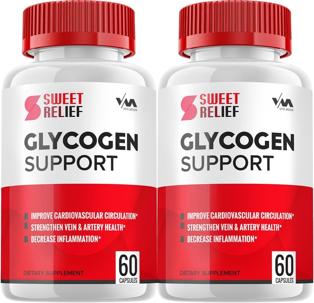 (2 Pack) SweetRelief Glycogen – Sweet Relief Capsule Cleaner, SweetRelief Pills, Advanced Formula for General Wellness, Sweet Relief Glycogen Arvustused, 120 kapslit