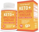Ainult optimaalne Keto + ACV BHB-kapslid - toetab energiat, puhastamist ja seedetrakti tervist - täiustatud Keto täiendus tasakaalustatud elustiili jaoks - 90 kapslit