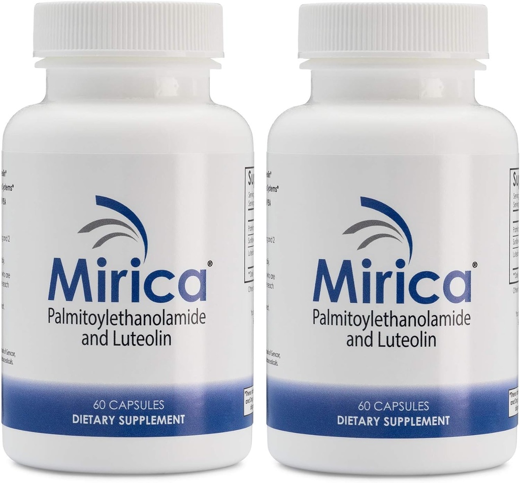 Mirica® Palmitoüületanoolamiid (hernes) ja luteoliin - 2 Pack