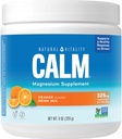 Natural Vitality Calm Magneesium Supplement, Anti-Stress Joogi Segu Pulber, Gluteenivaba, Vegan, & Non-GMO, Orange, 8 oz