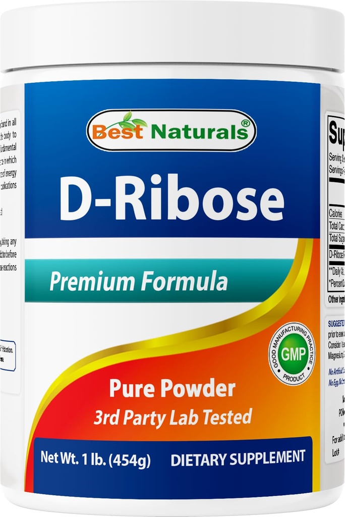 Parim looduslik D-Ribose pulber 1 nael
