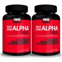 FORCE FACTOR Test X180 Alpha Max, 2-Pack, Total Testosteroon ja lämmastikoksiidi Booster meestele lambaläätsede Seed & Tribulus suurendada verevoolu ja parandada meeste sportlikku sooritust, 360 kapslit