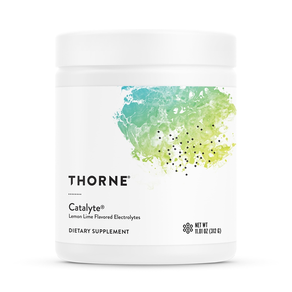 THORNE - katalüüt - elektrolüütide täiendamine ja energia taastamine Lisa * - Kunstlike magusainete puudumine - NSF sertifitseeritud spordi- sidrunlubja - 11.01 Oz