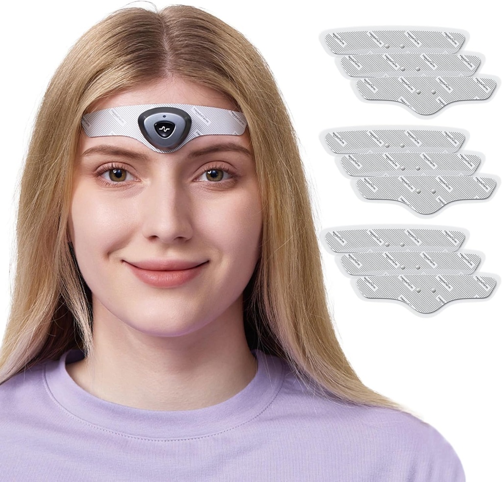 HeadaTerm-2 Migreen Relief Device e-TNS Technology Rechargeable Head Cap ravi migreeni ja peavalu, ravimivaba, kliiniliselt tõestatud, kiire toimega, ei ole kõrvaltoimeid (1* HeadaTerm 2 +9 * Elektroodid)