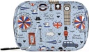 London Retro Print Pill Box 7 Day Pill Case Travel Pill Korraldaja kott Zipper Portable Weekly Vitamin Medicine Supplement Hoidja kott