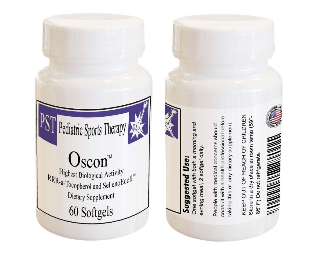 Oscon 60 ct - RRR-A-tokoferool & Selenium Nutraceutical Supplement...