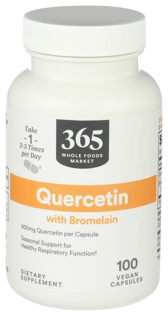 Kogu toiduturg, Quercetin Bromelainiga, 100 krahv