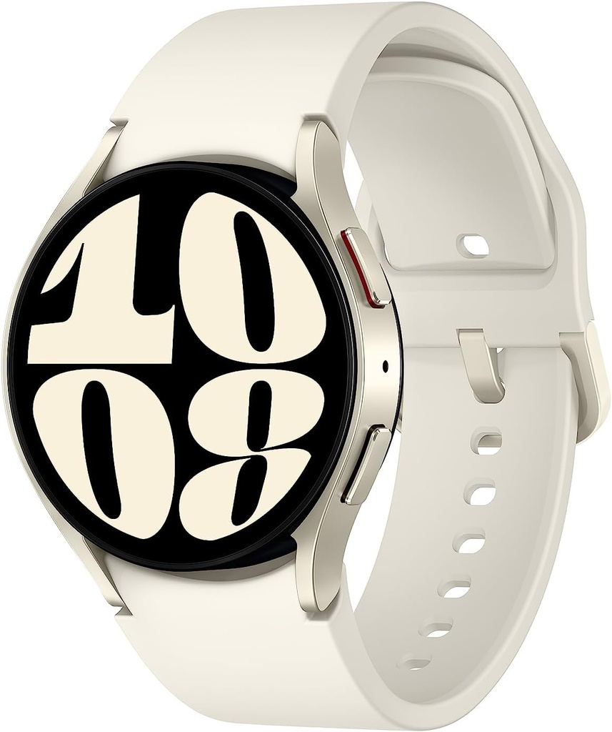 SAMSUNG Galaxy Watch 6 40mm Bluetooth Smartwatch w/ Fitness Tracker, personaliseeritud HR Zones, Advanced Sleep Coaching, Heart Monitor, BIA sensor, US Version, Gold (uuendatud)