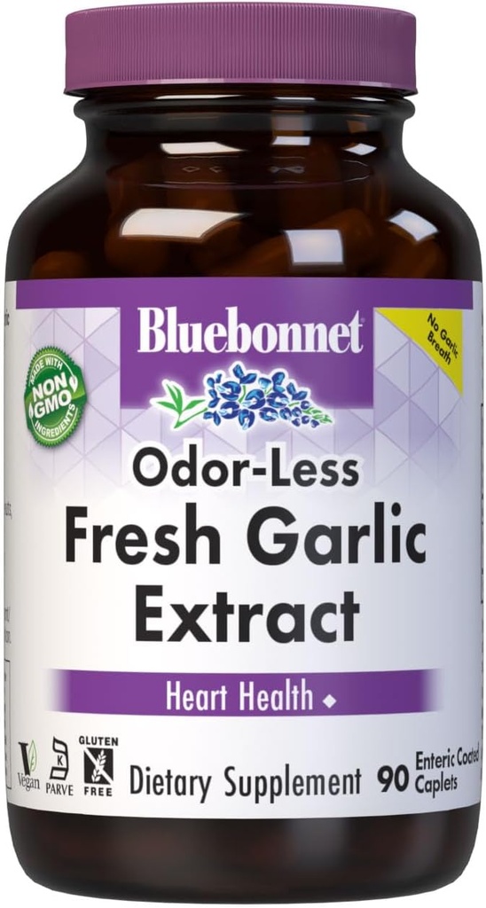 BlueBonnet standardiseeritud värske küüslaugu ekstrakti täiendus, 90 Count