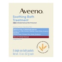 Aveeno Fragrance-Free rahustav vann ravi & leotamiseks rahustav leevendus, 100% looduslik kolloidne kaerahelbed, leevendab sügelust, ärritunud nahk ekseemi tõttu, 8 ühekordset vannipaketti