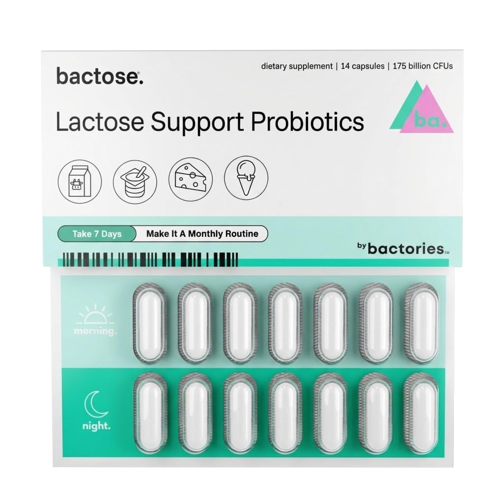 Probiootilised laktoosipillid pikaajaliseks leevendamiseks - nautige piimatooteid uuesti - laktoosi talumatuse lisand - tooda laktaasi ensüümid soolestikus - loomulikult laktoosi purustamine (Võtke 7 päeva - korrake iga kuu)