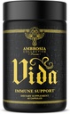 Ambrosia Vida immuunsuse tugi, Elderberry, C-vitamiin, D-vitamiini ja tsingi lisand, immuunsüsteemi suurendaja (60 kapslit)