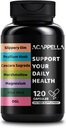 ACAPPELLA Slippery Elm, Psyllium Husk, Cascara Sagrada, Vahukomm, Magneesium, Aloe Vera, DGL Kapsel - Probiootiline segu Seedekulgla Terviselisa (1)