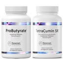Tesseract Medical Research ProButyrate soolestiku tervise täiendada, Butyric Acid Complex & TetraCumin SR ühine tugi täiendada, püsiva vabanemisega
