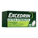 Excedrin Extra Tugevus Valu leevendavad kapslid - Peavalu leevendamine - 100 loend