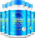 NutraRize (5 Pack) Tonosin Pro Max kapslid, ametlik kõrva tervise valem, loomulik täiendus sisemise kõrva tervise edendamiseks, Premium kuulmise tugi, TonosinProMax arvustused (300 kapslit)
