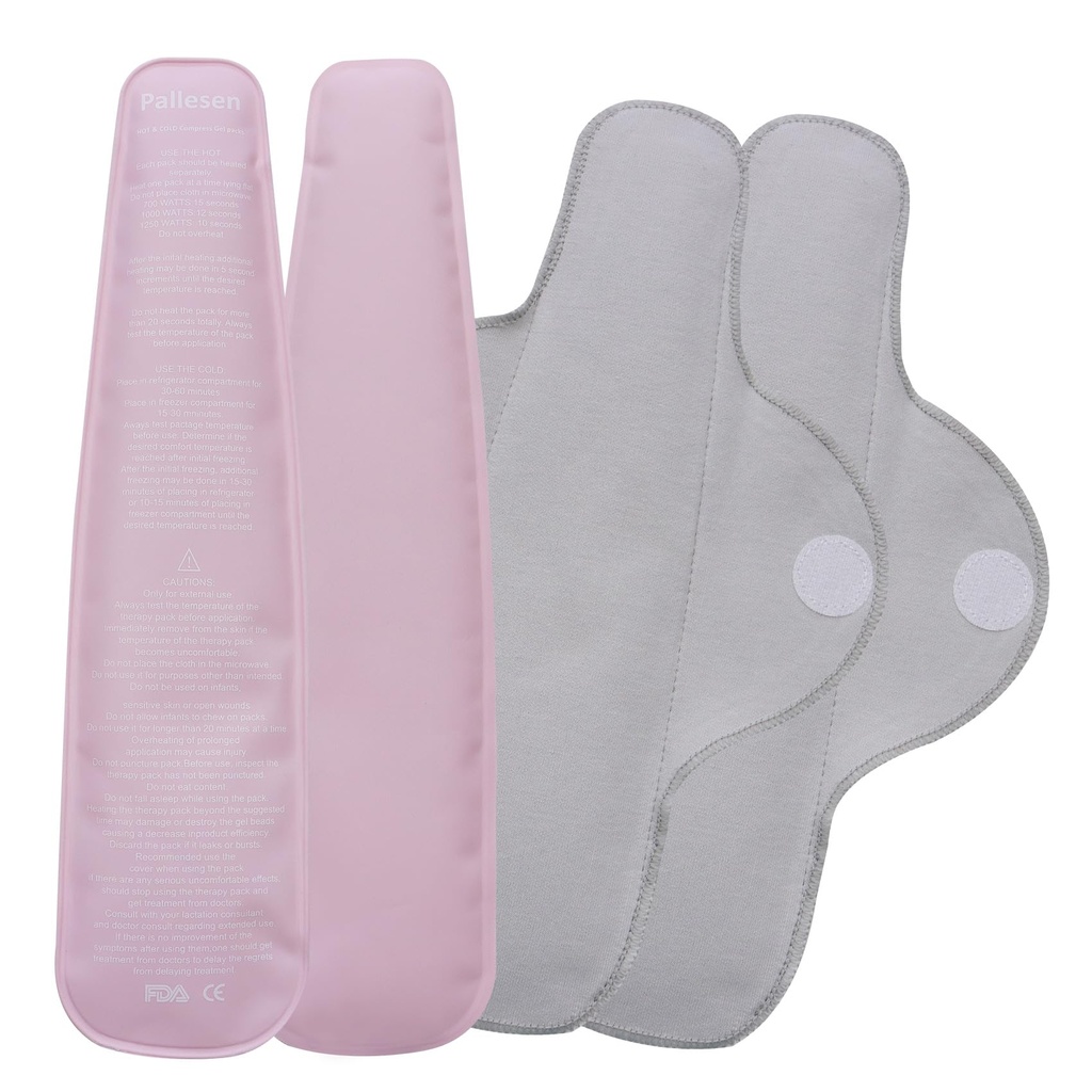 Korduvkasutatavad Perineal Ice Packs, Perineal Cooling Pad, sünnitusjärgse külma pakendid, külm ja kuum pakend naistele pärast sündi ja sünnitust, rasedus ja hemorroidi valu leevendamine, vaginaalne ebamugavus