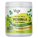 Moringa Powder, The Real Green Külmutatud Kuivatatud Moringa Lehed Orgaanilised, Rikkad Antioksüdandid, Aminohapped Ja Toitained Tihe - Native Single Origin, Premium Harvest Moringa Oleifera Leaf Powder, 8 oz