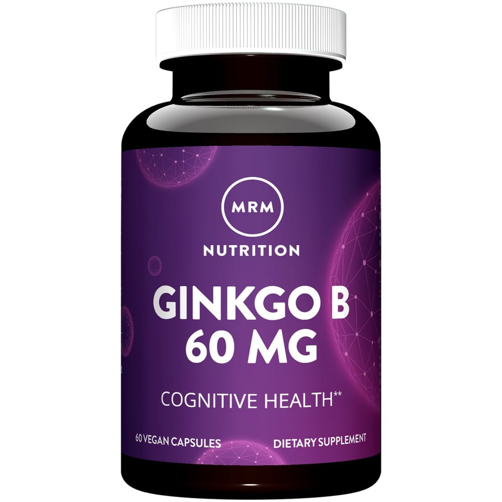 MRM Ginkgo B, 60 mg, 60 taimekapslit