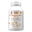 ANDREW LESSMAN vitamiin K2 MK7 120 mcg 360 Softgels - oluline tervisliku kaltsiumi kasutamine, soodustab optimaalse skeleti, südame ja arterite tervist. Ei mingeid lisaaineid. Väikesed kergesti neelatavad pehmed sohvad