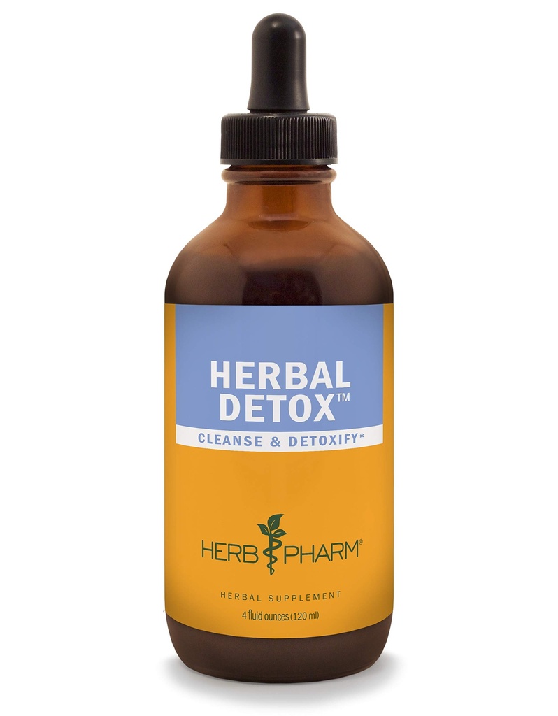 Herb Pharm Vedel Taimne Detox Valem Puhastamiseks ja Detoxification - 4 Ounce