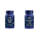 Life Extension Hair, Skin & Nails Collagen Plus Formula 120 Count & Skin Restoring Ceramides 30 Vedelad Taimekapslid