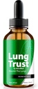 NutraRize Lung Trust tilgad, taimse vedeliku tilk, toidulisand, mida saate usaldada, kõik looduslikud valemid hingamise ja kopsude tervise, puhastamise ja detox, ülevaated (30 serveerimist)