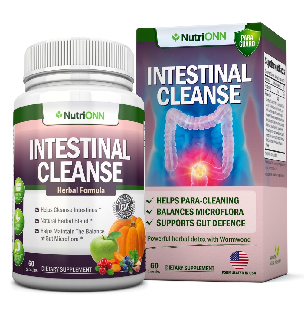 Soole puhastamine - kõik looduslikud taimsed detox-valemid - täielik 10-päevane detox-programm - Ussipuu, Jõhvikas, Paul D'Arco, Goldenseal, küüslauk, Black Walnut Hull, Echinacea ja 10 muud looduslikud koostisosad