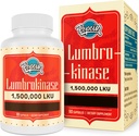 Lumbrokinaasi 200mg (Max aktiivsus 1 500 000 LKU) - Lumbrokinaasi ensüümide täiendus, tõhusam kui nattokinaasi - 90 kapslit