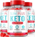 Rize labs - Slim Plus Keto ACV Gummies Advanced kaalulangus, kõik looduslik õunasiidri äädikat täiendada (180 Gummies)