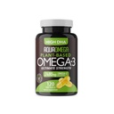 Ultimate Strength Plant Based Omega 3 Supplement, Vegan Omega 3 Supplement, Organic Omega3 Fatty Acids EPA & DHA Supplements from Cold Pressed Vetikaõli, Omega3 Vetikapõhised toidulisandid, 120 Softgels
