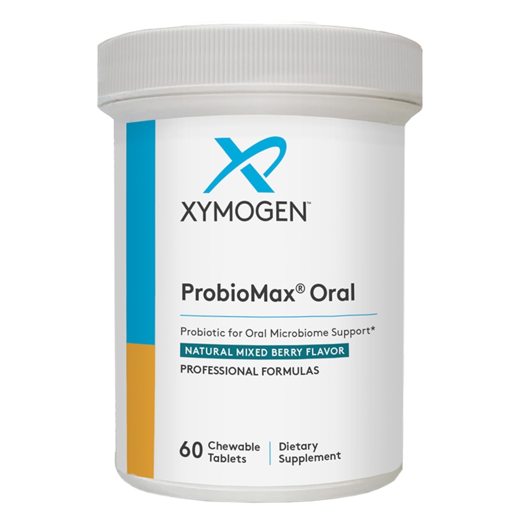 XYMOGEN suukaudsed probiootikumid igeme tervisele + hambaravi - ProbioMax - hambaprobiootikumid tervisliku suu jaoks Bifidobacterium lactis (60 tabletti)