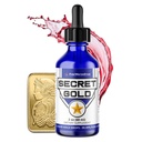 FWS Colloidal Gold Liquid Drops, Ascension Meditation Spiritual Aid Brain Boost, Enhance Awareness Clarity Dreams Intuitsioon, valmistatud 99,99% puhtast Šveitsi kullast, 100 ppm, Ruby Red, Real 24K