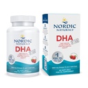 Nordic Naturals DHA Xtra, Maasikas - 60 Soft Gels - 1660 mg Omega-3 - suure intensiivsusega DHA valem aju ja närvisüsteemi toetamiseks - Non-GMO - 30 Servings