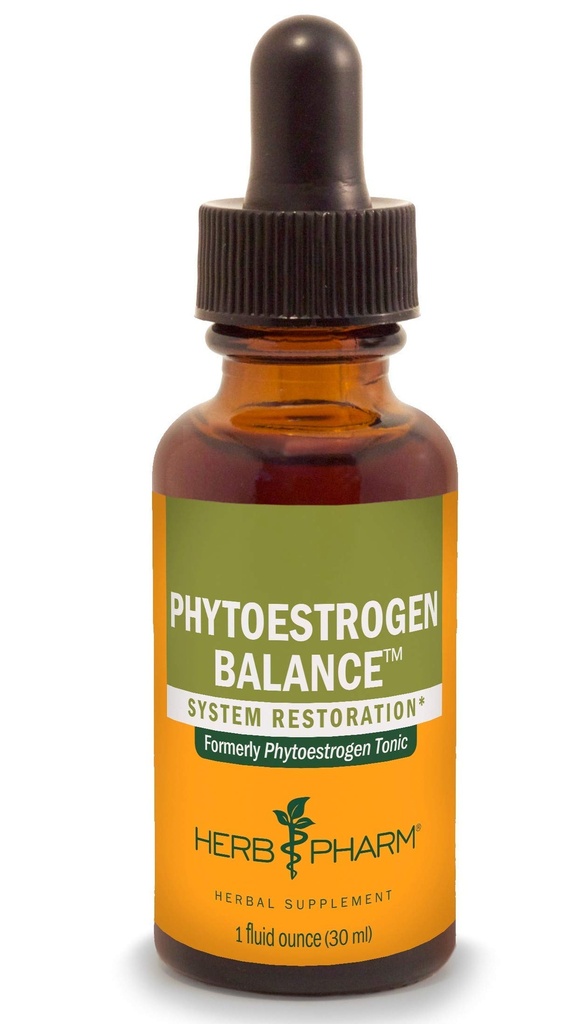 Herb Pharm Fütoöstrogeen Tasakaal Vedel Taimne valem naiste reproduktiivsüsteemi toetuseks - 1 Ounce