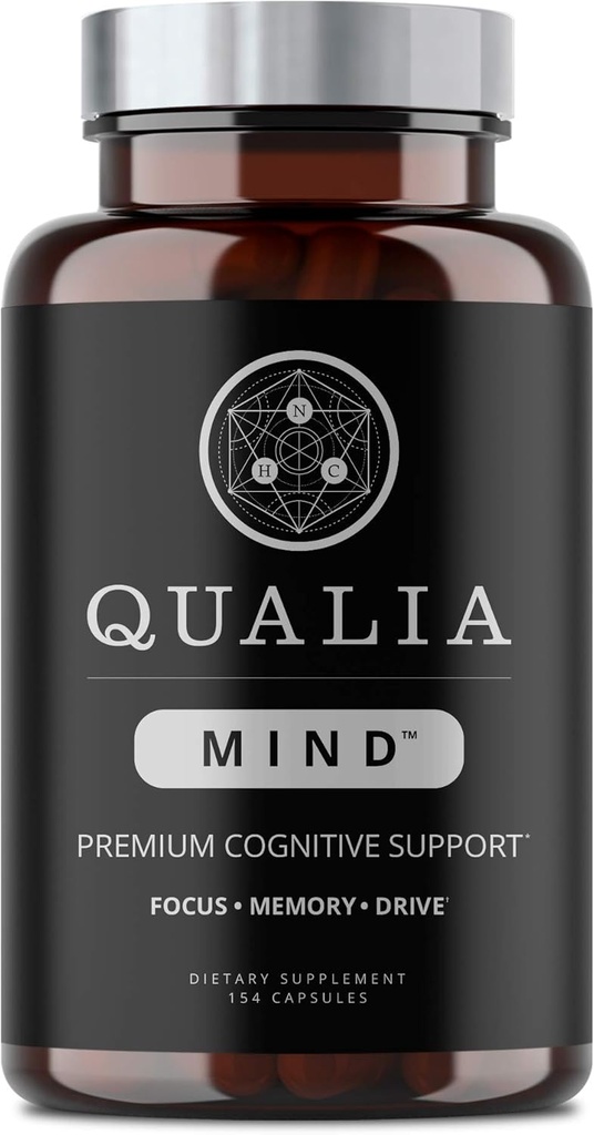 NEUROHACKER COLLECTIVE Qualia Mind Nootropics 154 ct | Ülemine aju täiendus mälule, fookusele, vaimsele energiale