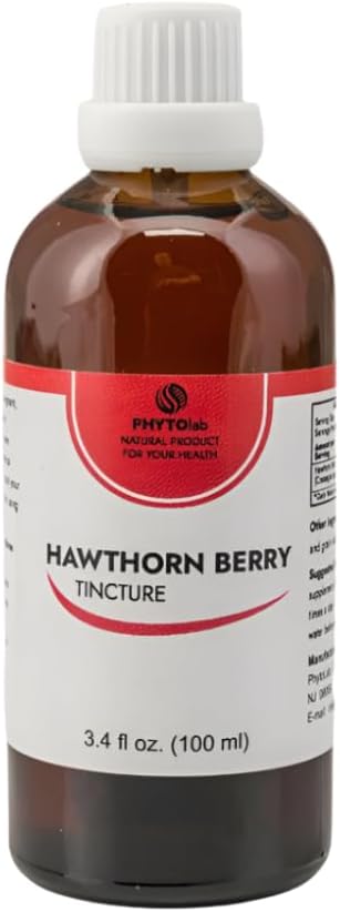 PhytoLab Hawthorn Tinktuur 3.4 fl oz (100 ml)