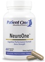 Patsient Üks NeuroOne | Täiendus mälu, tunnetuse, meeleolu ja fookuse toetamiseks * | tsitikoliini, atsetüül-L-karnitiini, ingko ja rohkem | 60 kapslit