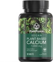 PlantFusion Vegan Kaltsium, Premium taimepõhine kaltsium (1000mg), mis pärineb Islandi punastest vetikatest, pluss magneesium, D3, K2 ja boor, 90 Vegan tabletti