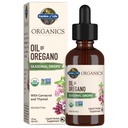Orgaaniline aed Oregano õli hooajalised tilgad 1fl oz (30 ml) Vedel, kontsentreeritud taimepõhine immuunsustoetus - alkoholivaba, orgaaniline, mitte-GMO, vegan ja gluteenivabad taimsed toidulisandid