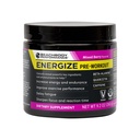 BODi Energize Pre Workout Powder - Beeta-Alanine, Quercetin & Low-Dose Kofeiini valem täiustatud energia ja fookuse suurendamiseks, energia ja vastupidavuse täiendamiseks, segatud marja, 40 serveerimist