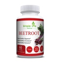 Orgaanilise peedi juurepulber Kapslid - Lämmastikoksiidi Booster meestele ja naistele - Orgaaniline mitte-GMO gluteenivaba Veganipeet - 60CT